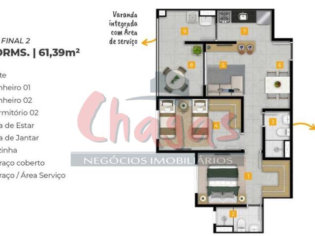 Apartamento para Venda em Caraguatatuba - 5